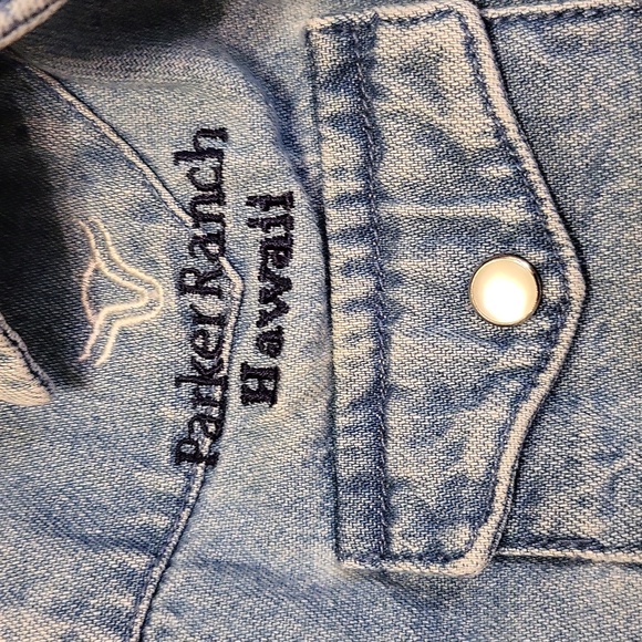 Wrangler denim snap closure shirt - Picture 4 of 4